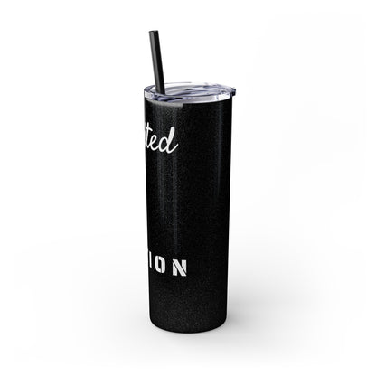 Limited Edition Customizable Skinny Tumbler with Straw, 20oz
