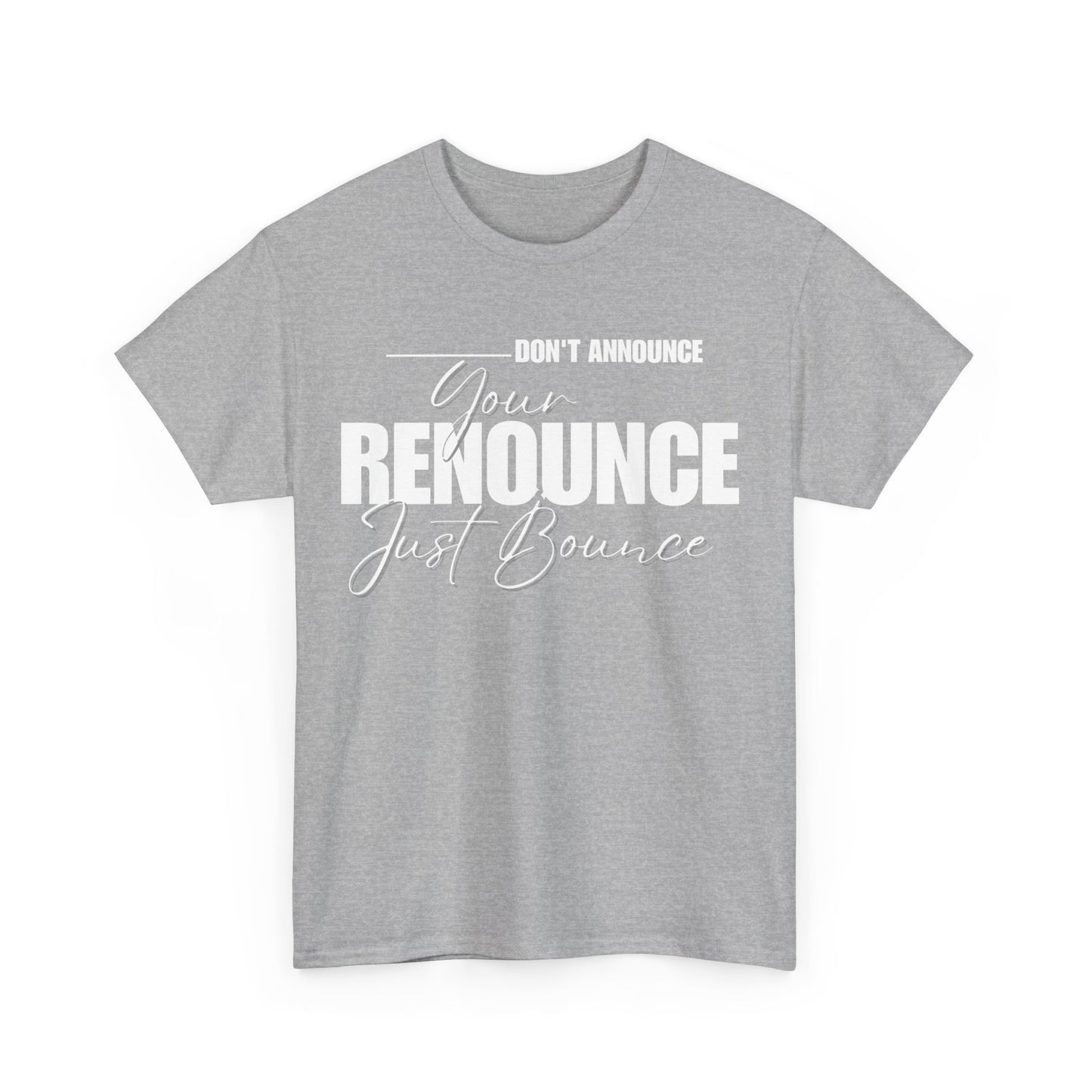 Renounce Unisex Heavy Cotton Tee