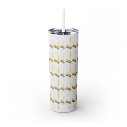 "Will you be my Bridesmaid?" Skinny Tumbler with Straw, 20oz