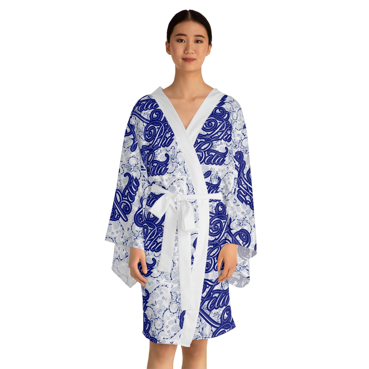 Long Sleeve Kimono Robe - Zeta