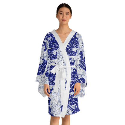 Long Sleeve Kimono Robe - Zeta