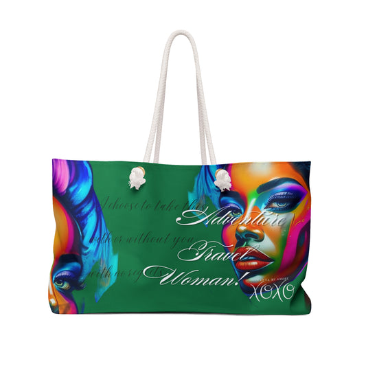 Adventure & Travel  Woman Weekender Bag