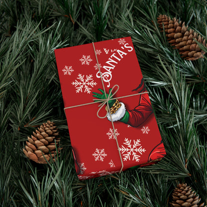 Gift Wrap-African American Inspired Santa Swag