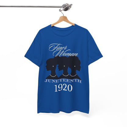 Finer Woman Juneteenth Heavy Cotton Tee