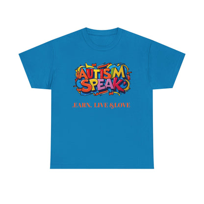 Autism Speaks Unisex Tee - Listen Learn Love
