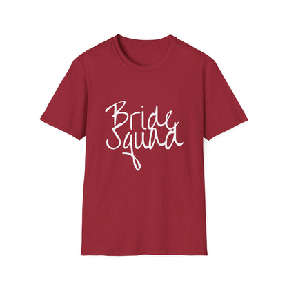 Bride Squad Unisex Softstyle T-Shirt