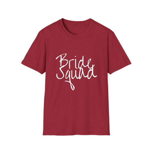 Bride Squad Unisex Softstyle T-Shirt