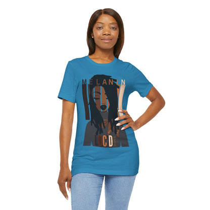 Melanin Loc'd Jersey Short Sleeve Tee