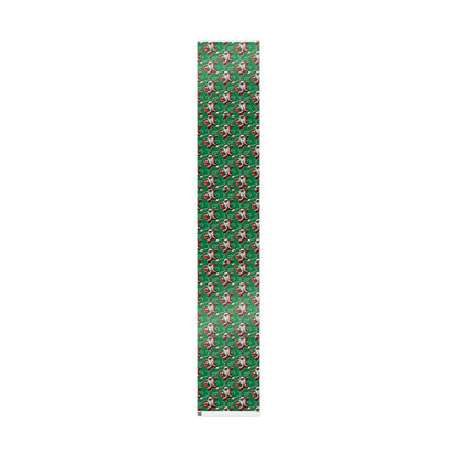 Santa Gotta Groove, African American Santa Christmas Holiday Wrap