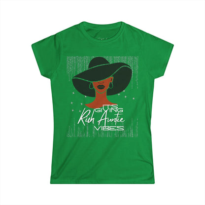 Rich Auntie Vibes Custom Feel and Look - Fine Auntie Design