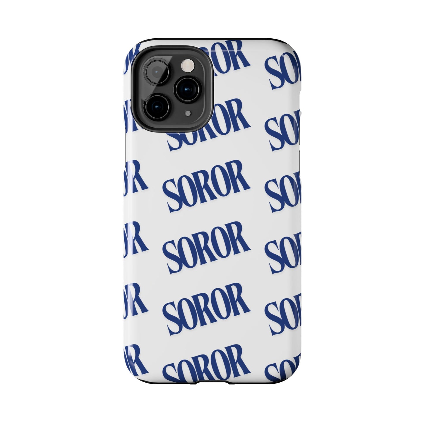 Phone Case - Soror White & Royal Blue