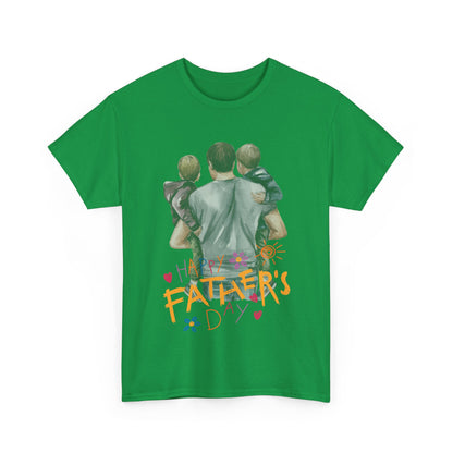 Happy Father's Day Unisex Heavy Cotton Tee