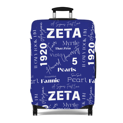 Zeta Luggage Cover- Graffiti
