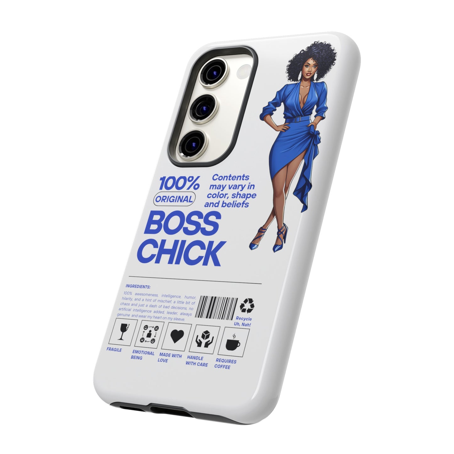 Boss Chick Label Tough Cases
