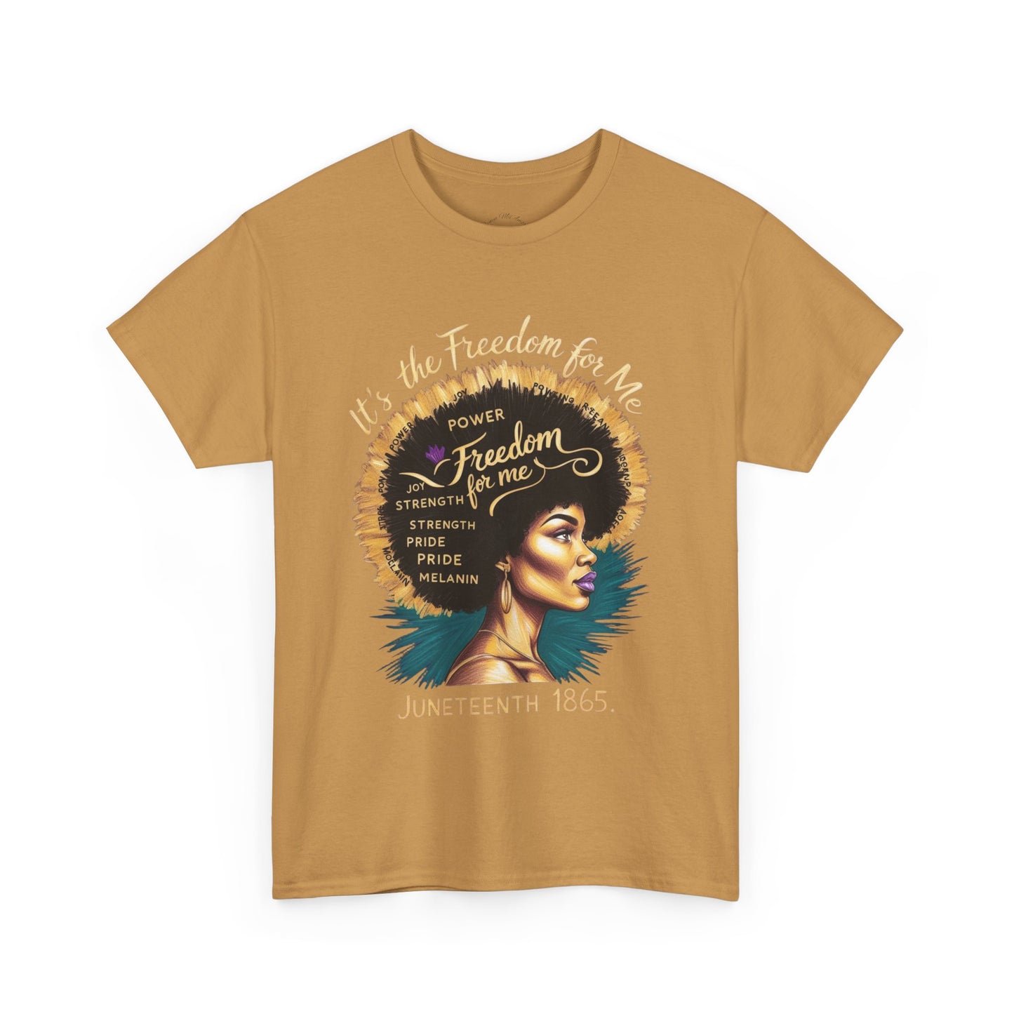 Graphic Tee - Juneteenth 1865 Freedom for Me Design