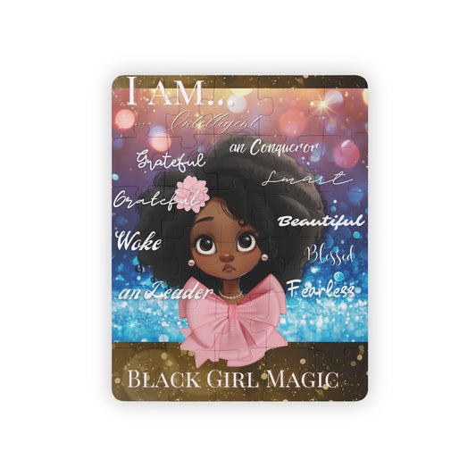 I AM Black Girl Magic Kids' Puzzle, 30-Piece