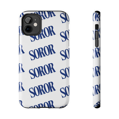 Phone Case - Soror White & Royal Blue