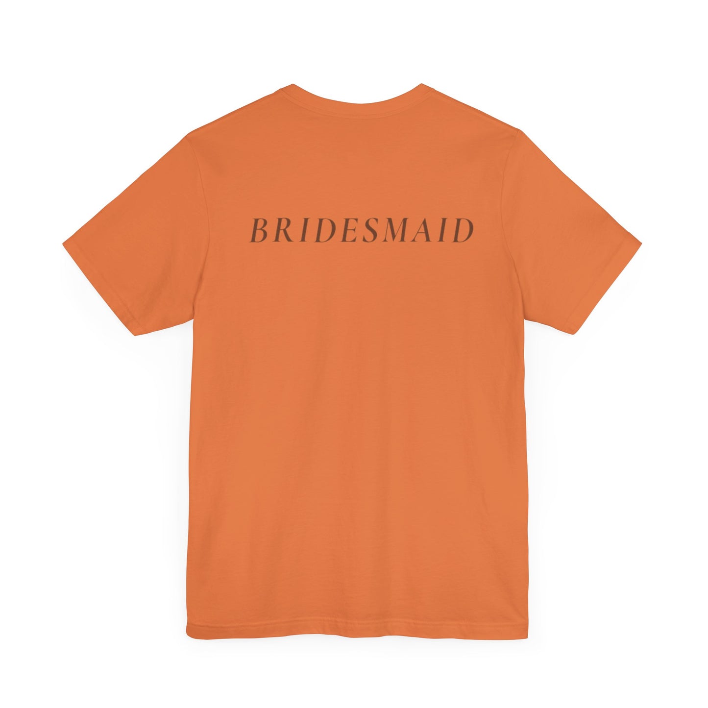 Bridal Party Unisex Jersey Short Sleeve Tee