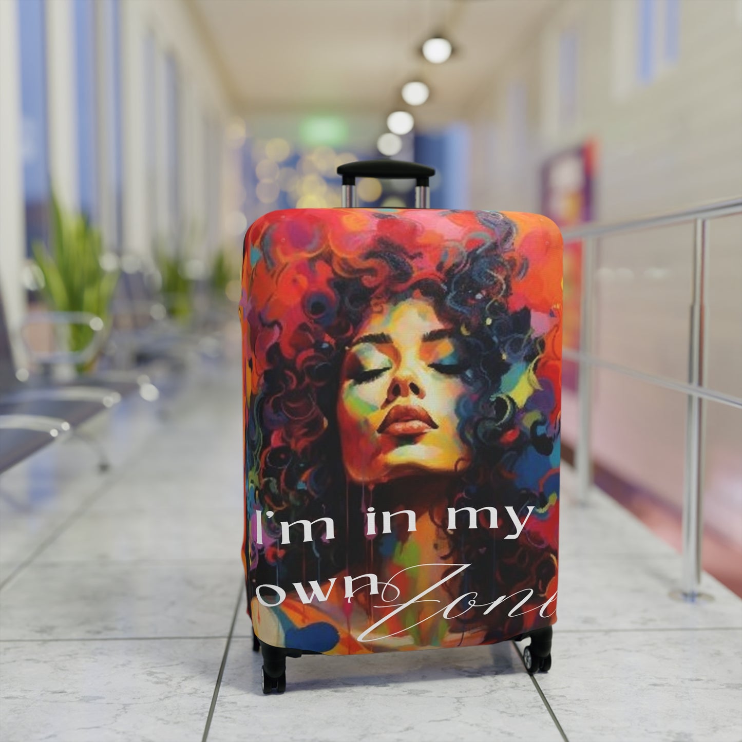 Im in my Own Zone Luggage Cover