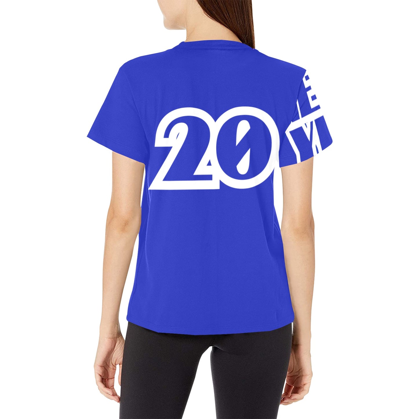 Finer Flyest Soror Women's All Over Print Crew Neck T-Shirt (Model T40-2)