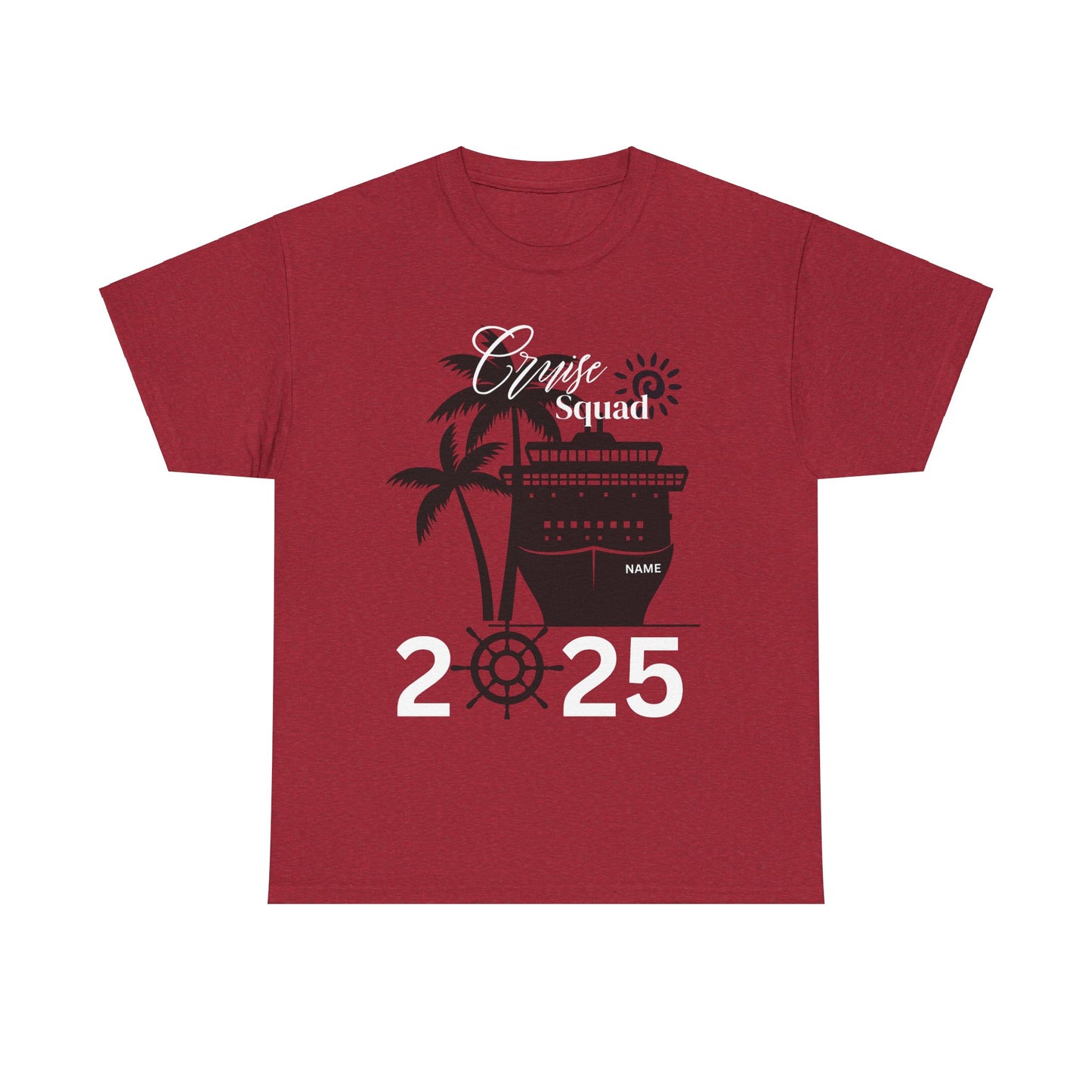 T-Shirt Cruise Squad 2025 Family Friends Girl's Trip Memory Maker