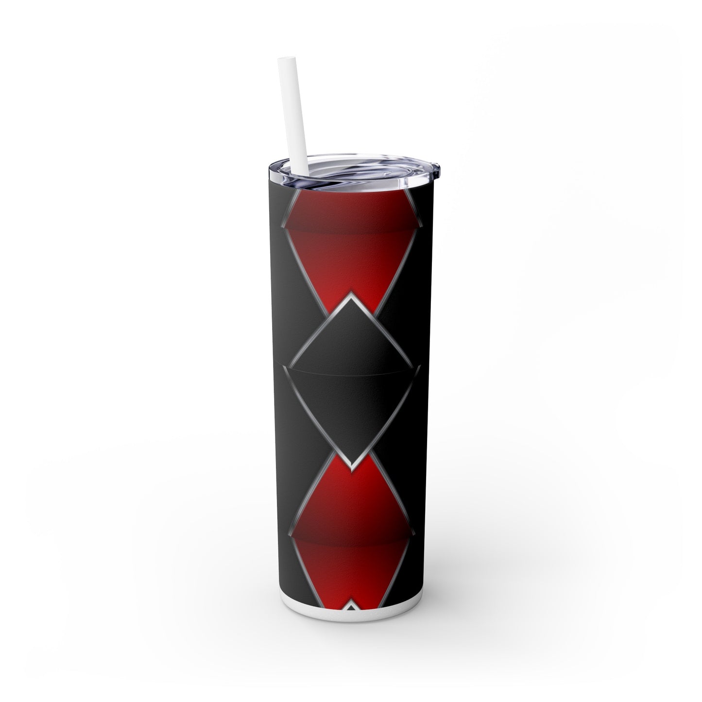 DANGER Skinny Tumbler with Straw, 20oz