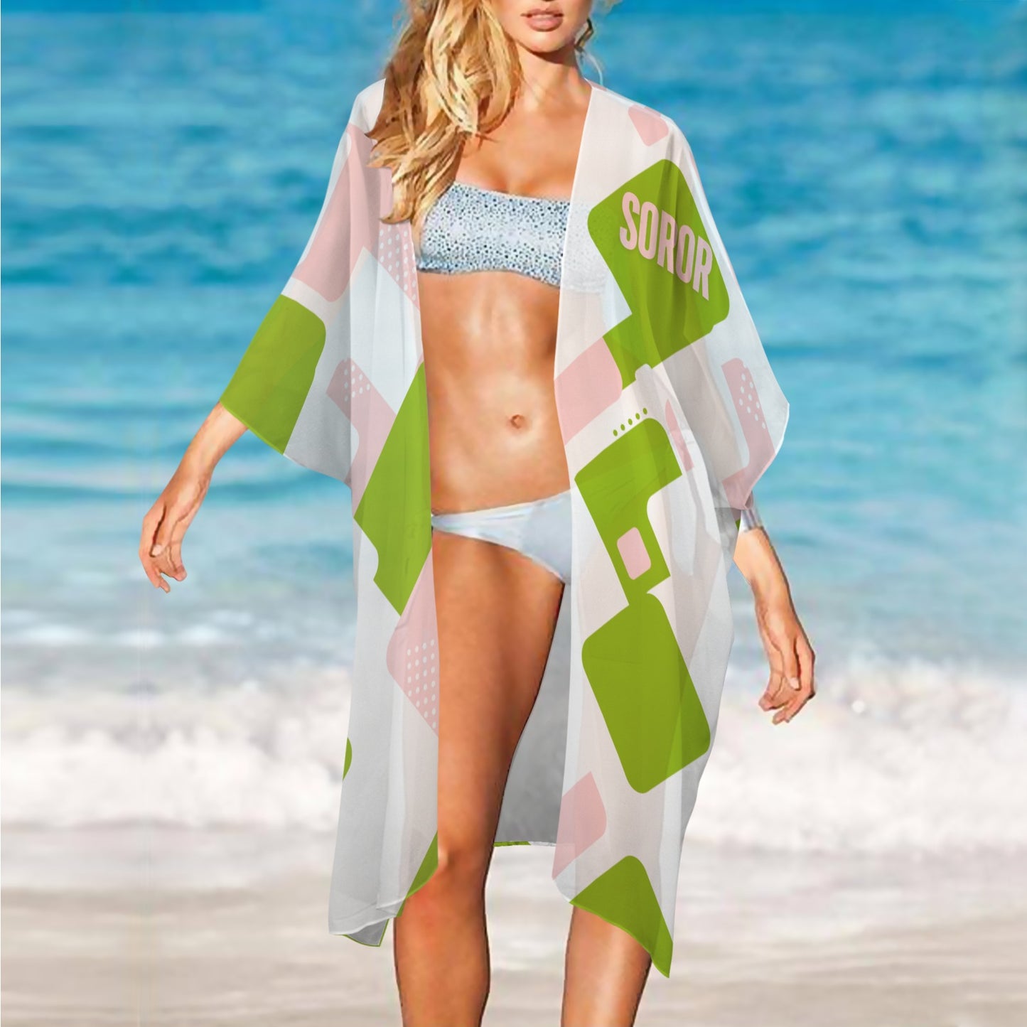 IVY Collection — Flowing Grace Long Chiffon Cover Up