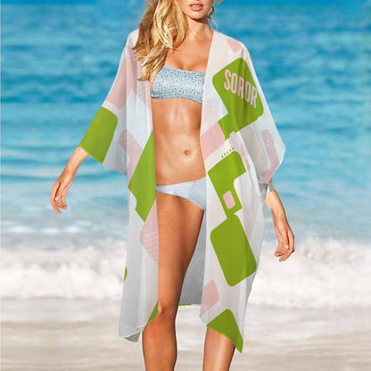 IVY Collection — Flowing Grace Long Chiffon Cover Up