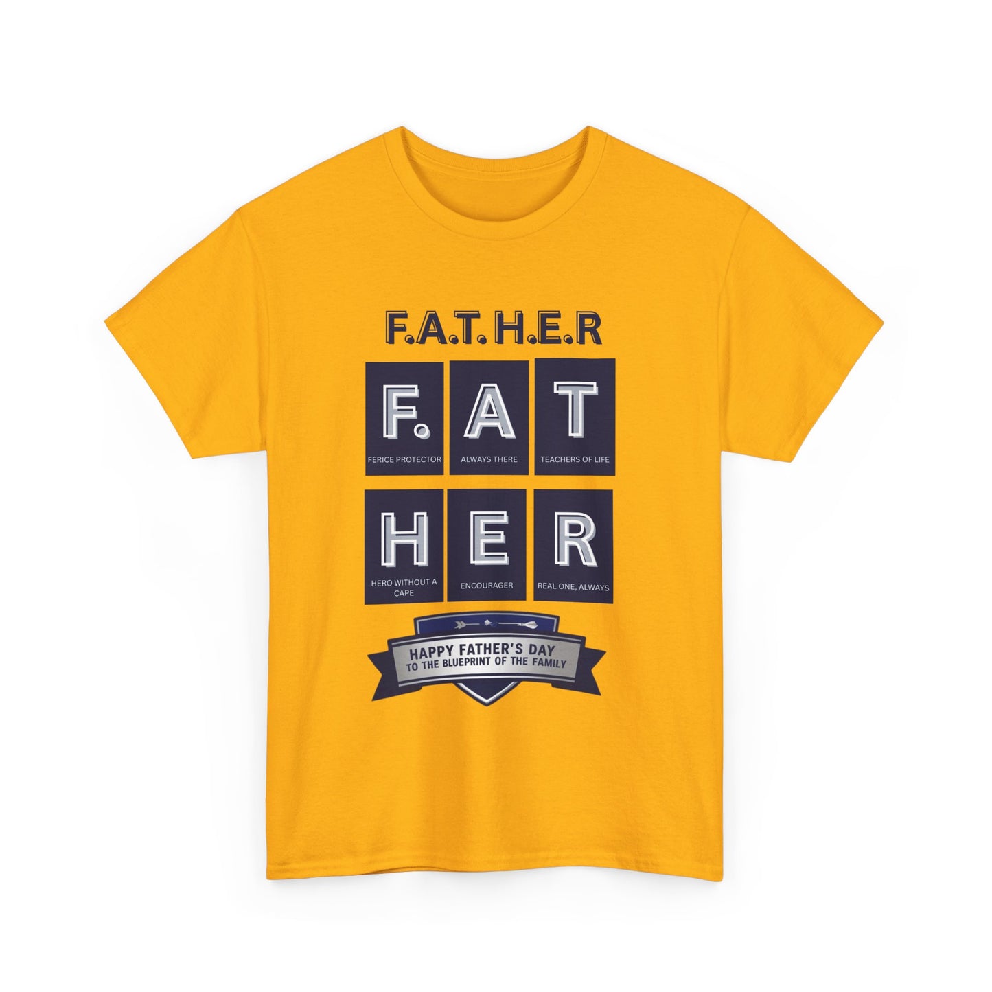 Father Acronym Unisex Tee, Dad Gift, Father's Day Shirt, Fierce Protector, Always There, Teacher of Life, Hero Without a