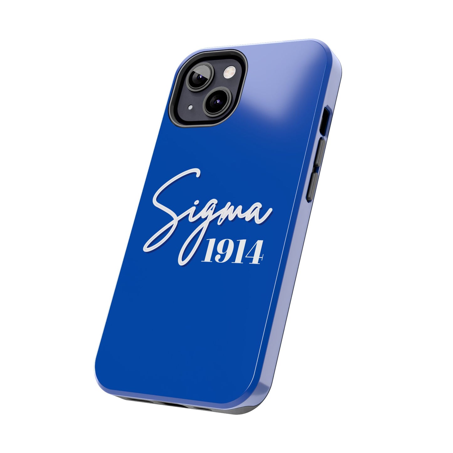 Phone Case -Sigma 1914 Fraternity White & Royal Blue