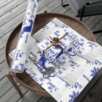 Gift Wrap Papers- Sleigh Finer