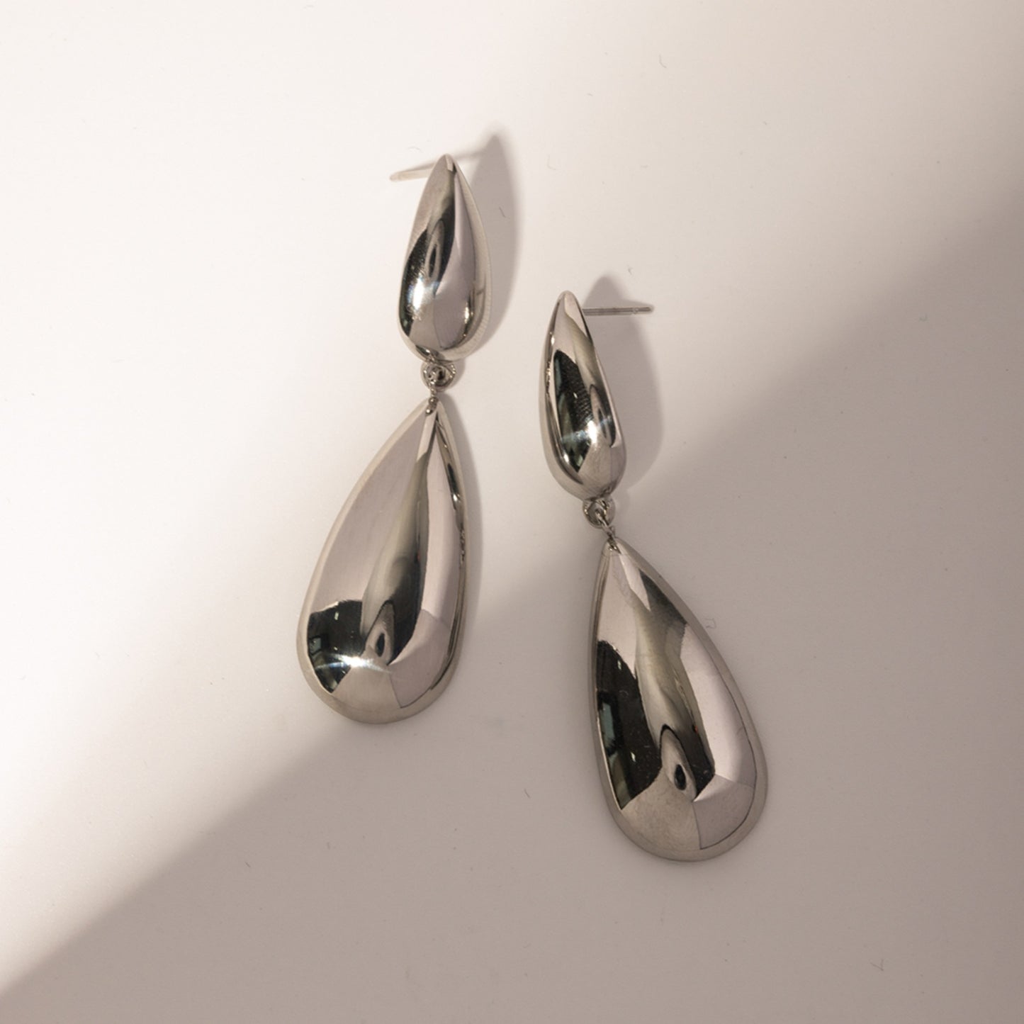 Stainless Steel Dangle Earrings-VMA Specialties Boutique