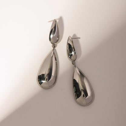 Stainless Steel Dangle Earrings-VMA Specialties Boutique