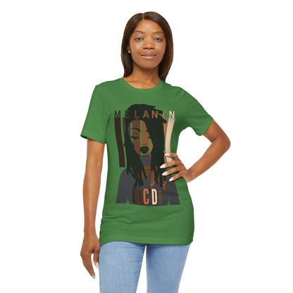 Melanin Loc'd Jersey Short Sleeve Tee