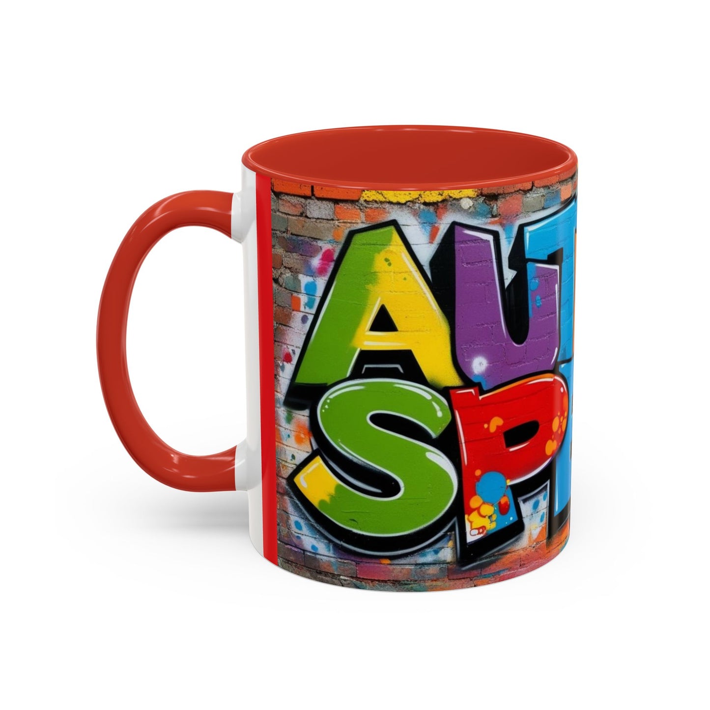 Coffee Mug - Autism Speak Graffiti Style Design