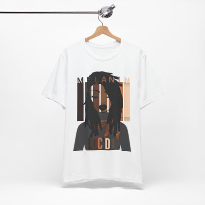 Melanin Loc'd Jersey Short Sleeve Tee