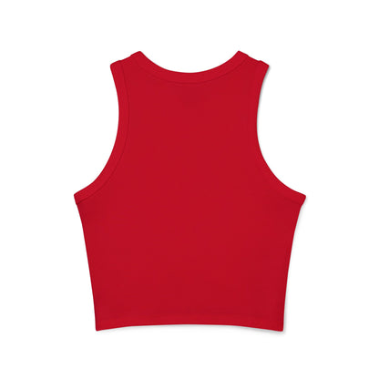 Racer Tank Top, 'fearless' Graphic Design, Edgy & Empowering Top, Casual Outings, Layering, Women's Tee, Graffiti Style
