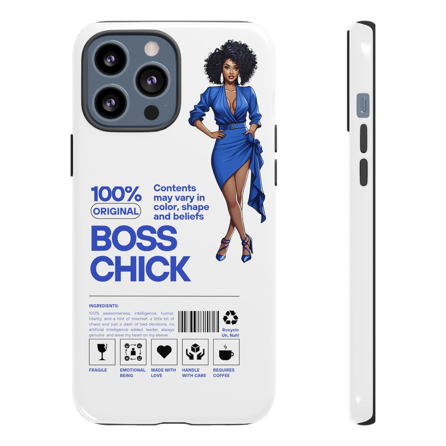 Boss Chick Label Tough Cases