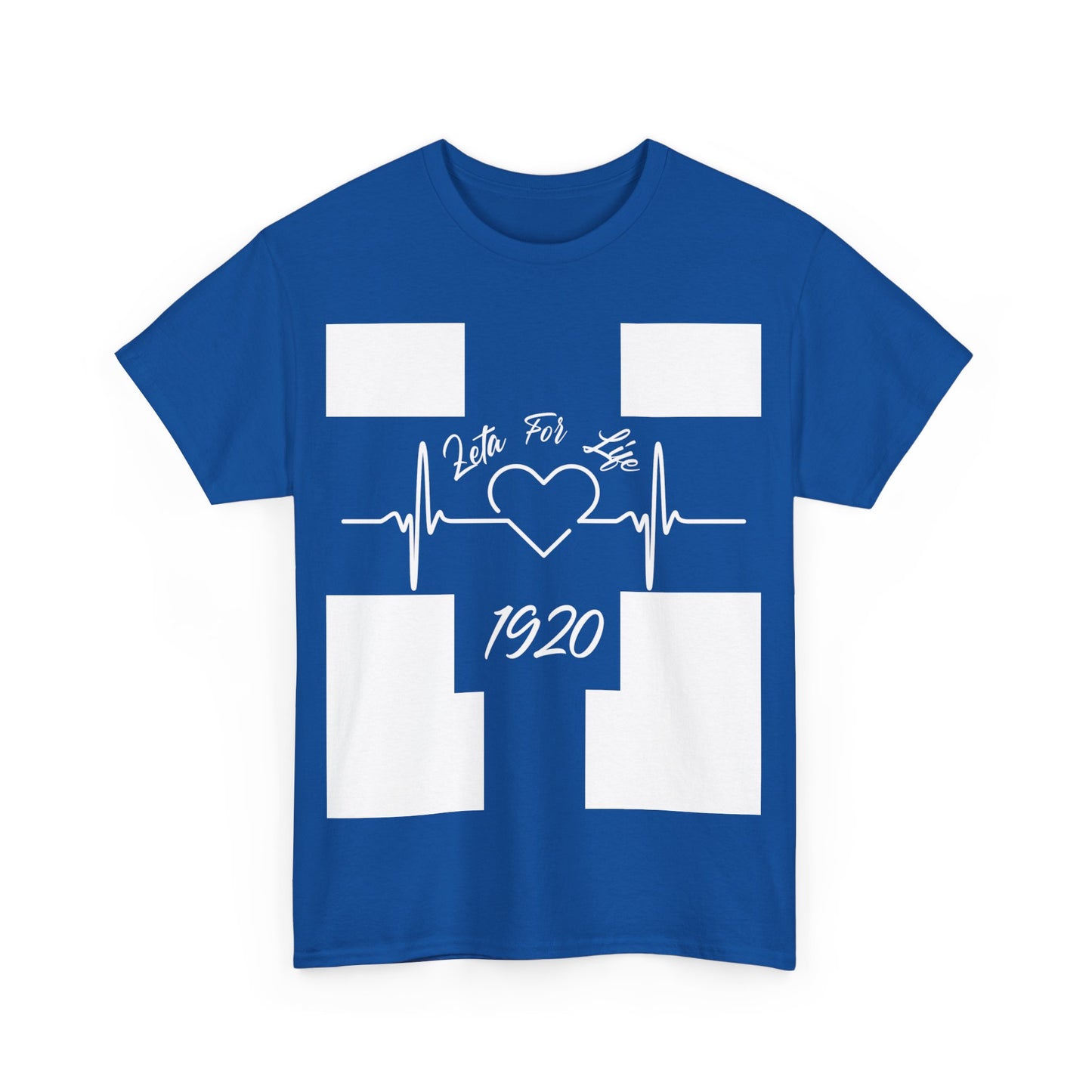 Zeta for Life Heavy Cotton Tee