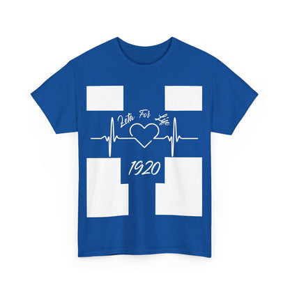 Zeta for Life Heavy Cotton Tee