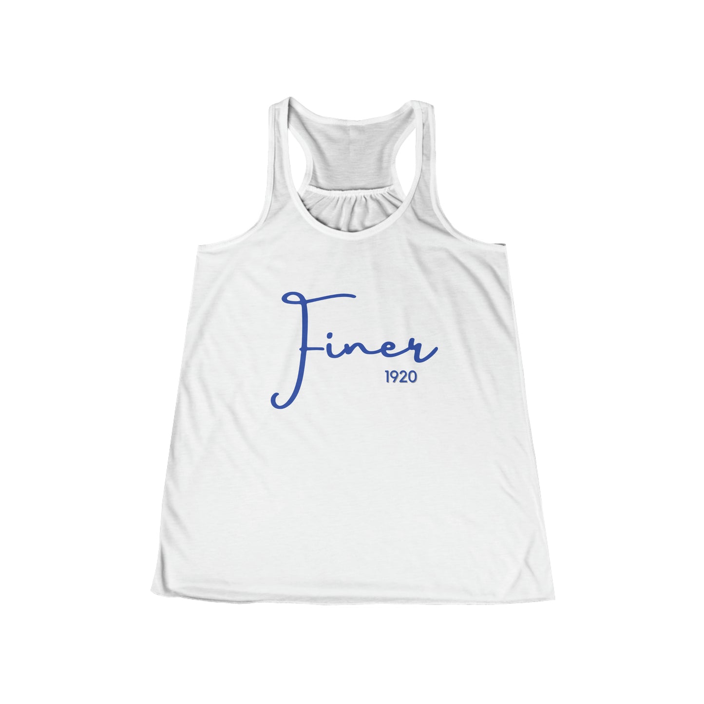 Finer 1920 Women's Flowy Racerback Tank-VMA Specialties Boutique
