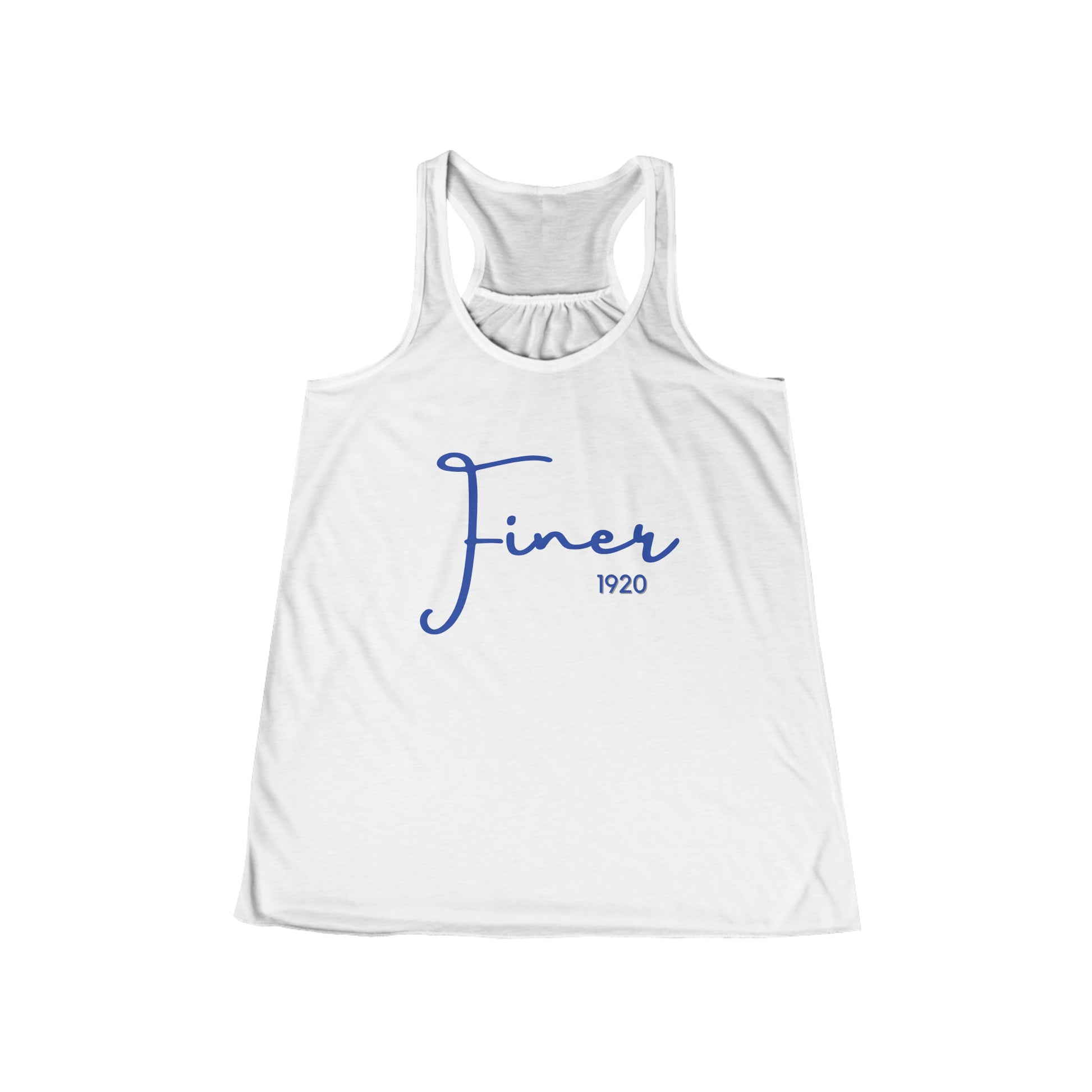 Finer 1920 Women's Flowy Racerback Tank-VMA Specialties Boutique