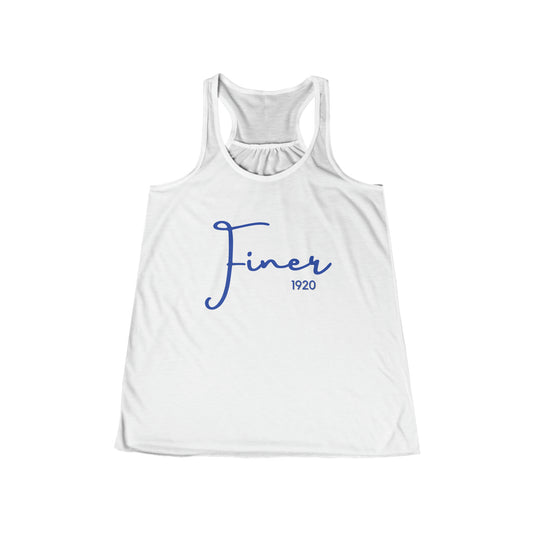 Finer 1920 Women's Flowy Racerback Tank-VMA Specialties Boutique