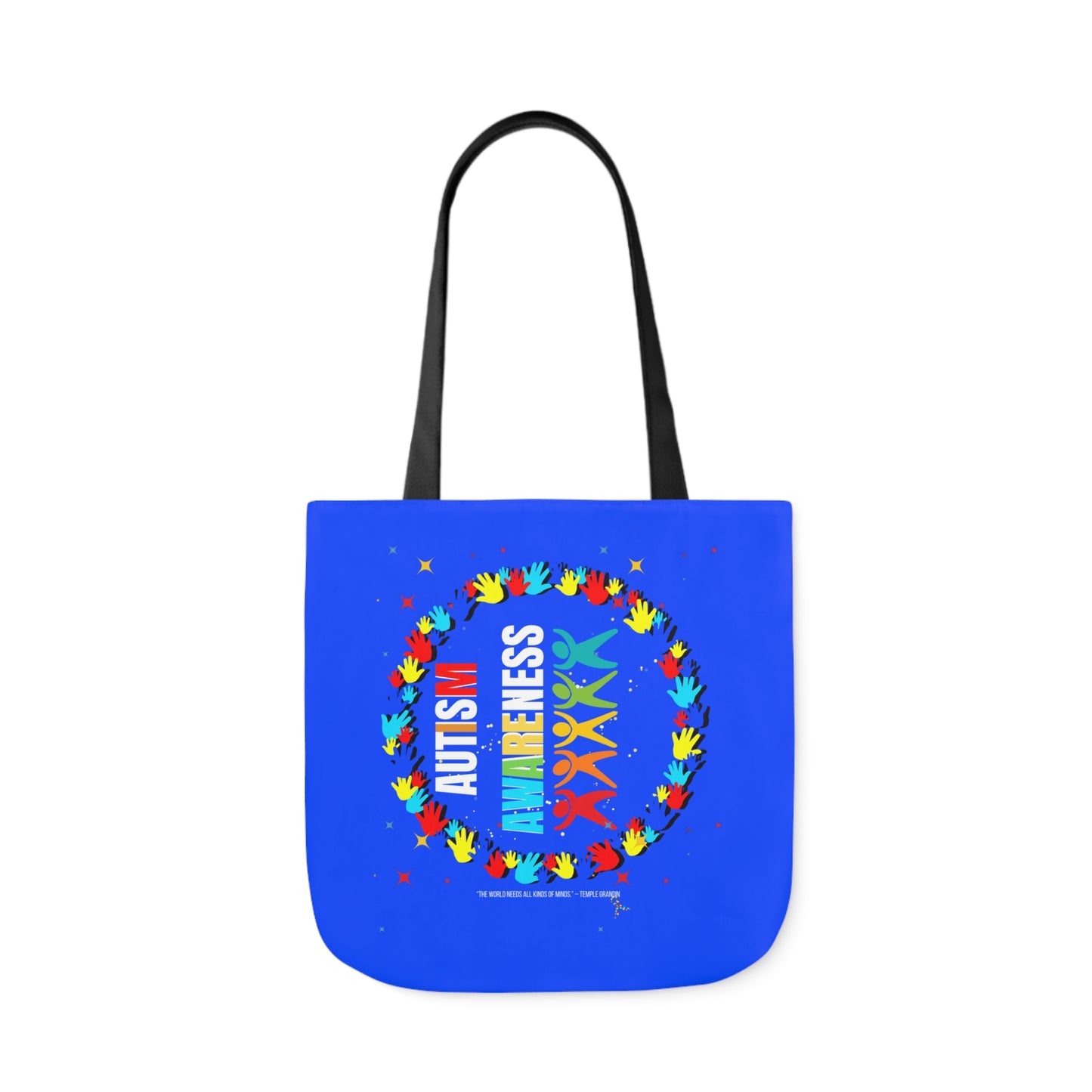 Autism Awareness Canvas Tote Bag,