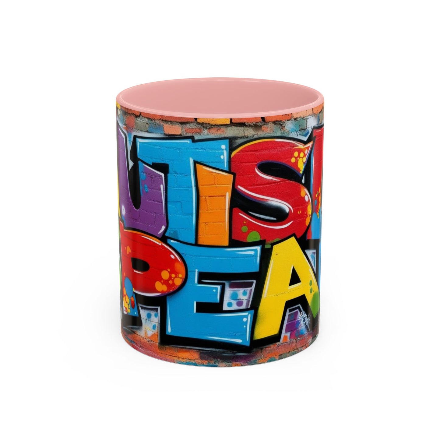 Coffee Mug - Autism Speak Graffiti Style Design
