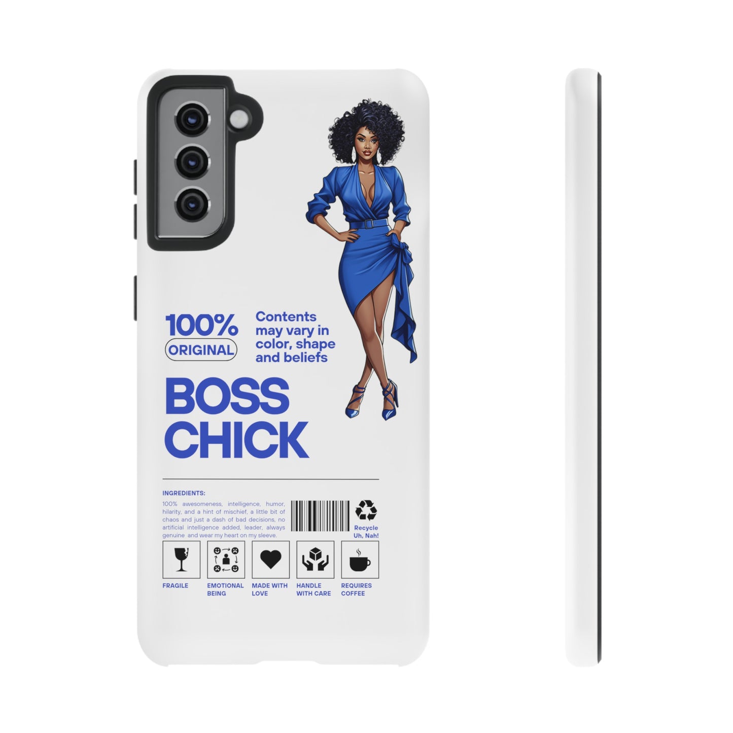 Boss Chick Label Tough Cases