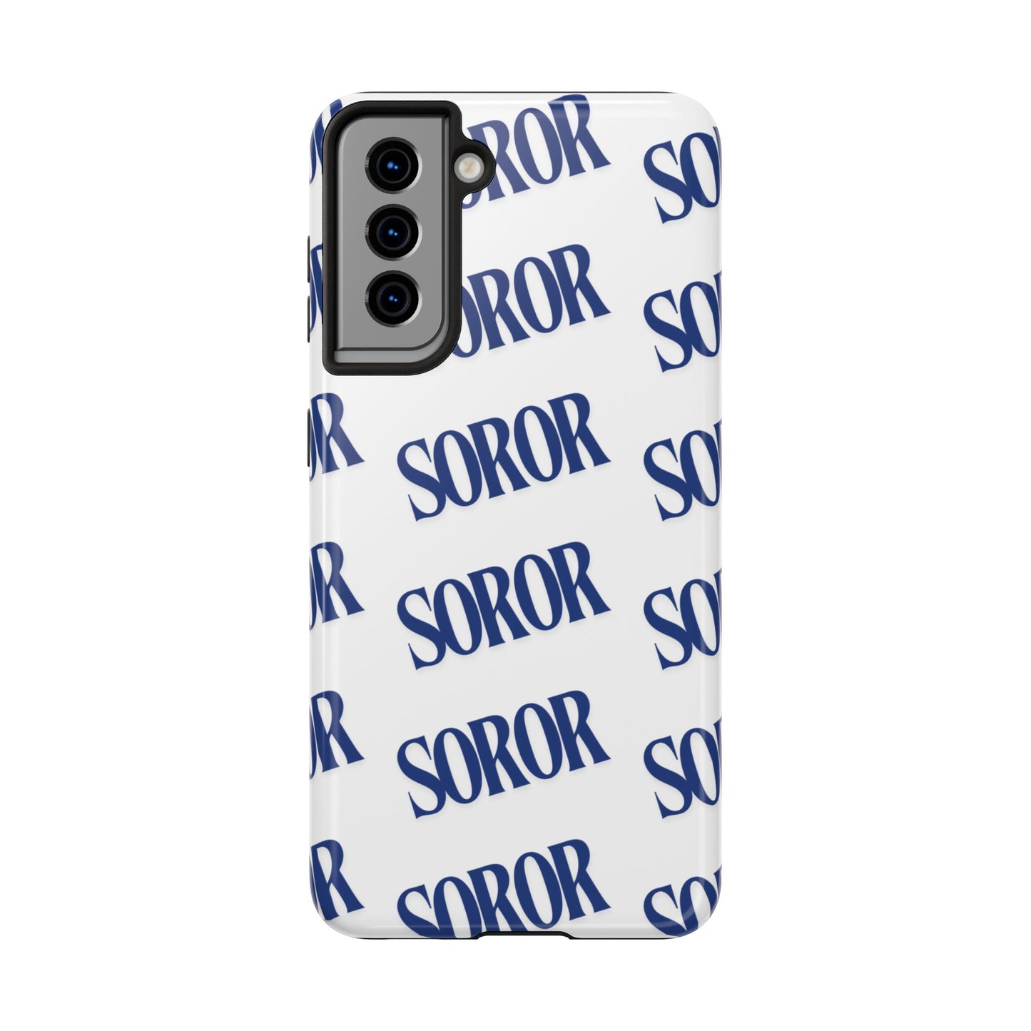 Phone Case - Soror White & Royal Blue