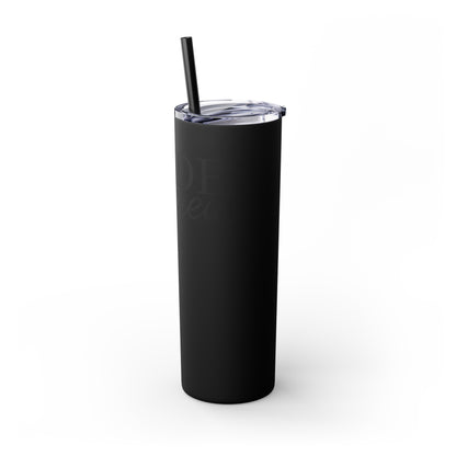 Bride Crew Skinny Tumbler with Straw, 20oz