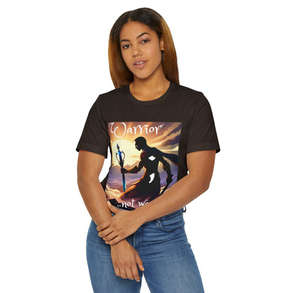 Warrior..Not Worrier.. Mental Health Awareness Unisex Jersey T-Shirt