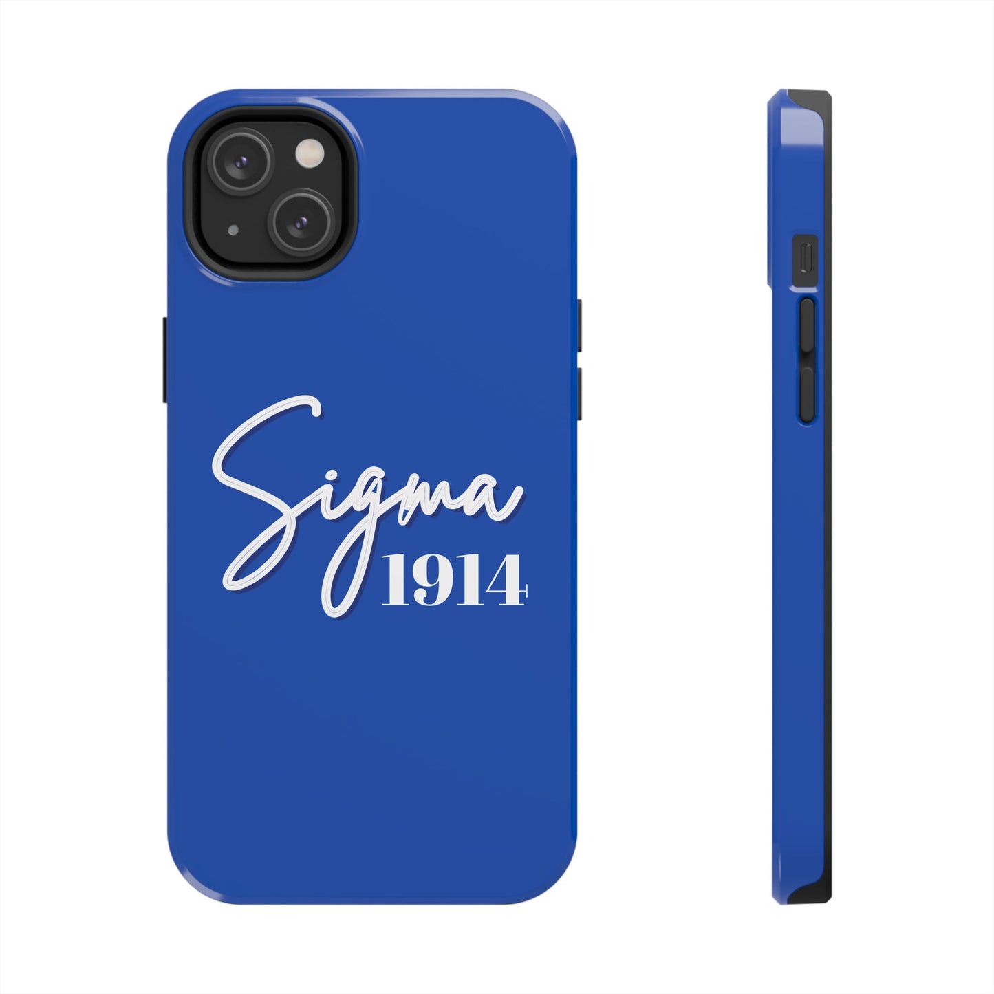 Phone Case -Sigma 1914 Fraternity White & Royal Blue